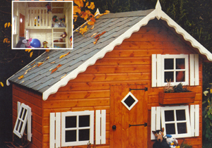 Shire - Loft wooden playhouse