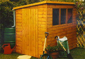 Shire - Caldey wooden shed