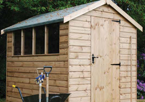 Regency - Popular Apex, low cost wooden shed