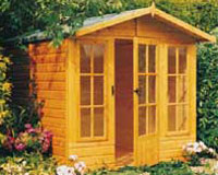 wooden summerhouses - all shapes and sizes