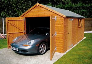 Shedlands - wooden garage