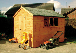 Shedlands - Heavy Duty Apex wooden workshop